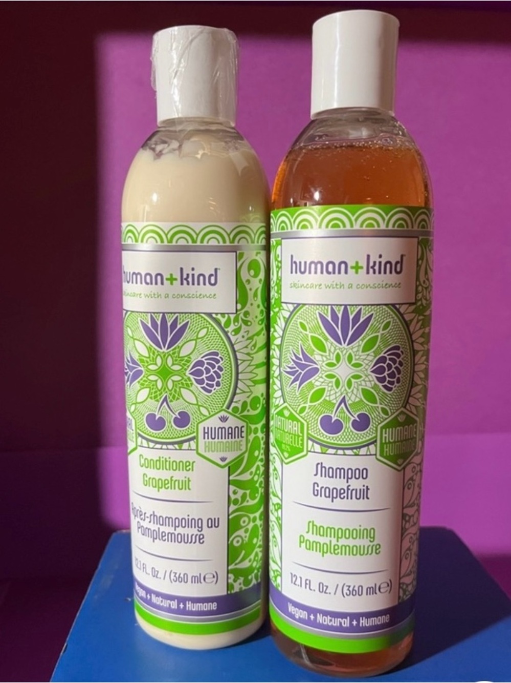 Humankind - Grapefruit Hair Care Duo - Brand New